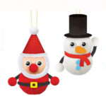 Set pentru lucru manual pom pom, Creatii Craciun