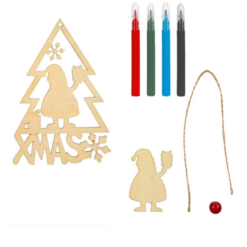 Set pentru lucru manual si colorat, Craciun