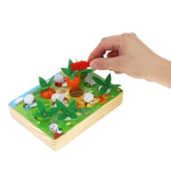 Joc de tip Montessori, asociere si dexteritate, 3 ani 05