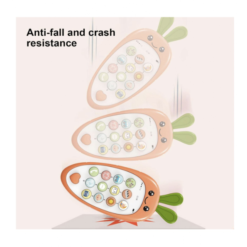 Telefon bebelusi cu sunete si joc dentitie, Morcov, 18 LUNI+