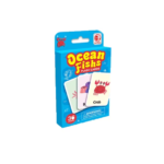 Carduri cognitive pentru copii, 36 piese, Animale marine