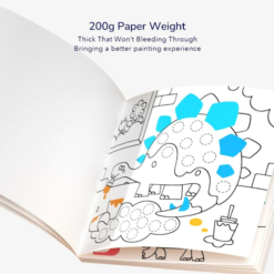 Carte de colorat cu activitati dot to dot, Mideer, avansat, 2 ani+