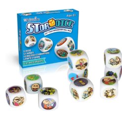 Joc de societate, Zaruri cu povesti, 8 ani+