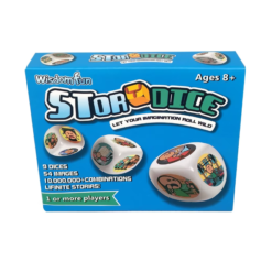 Joc de societate, Zaruri cu povesti, 8 ani+