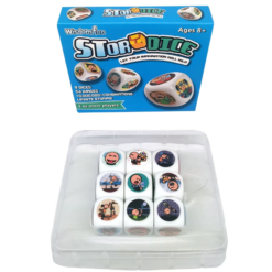 Joc de societate, Zaruri cu povesti, 8 ani+