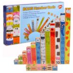 Joc de tip Montessori multifunctional-Matematica si Logica, 3 ani