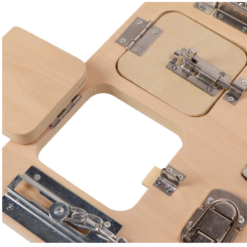 Placa senzoriala cu activitati Montessori - Busy Board