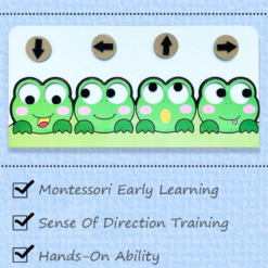 Puzzle de tip Montessori, Joc de orientare