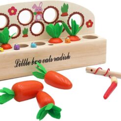 Joc de tip Montessori, dexteritate si joc magnetic, 3 ani
