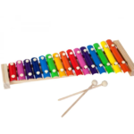 Jucarie muzicala - Xilofon din lemn cu15 note muzicale