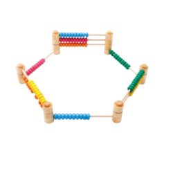 Numaratoare din lemn, abac modular