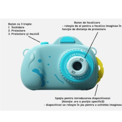 Proiector si camera foto pentru copii,24 modele, 3 ani 01