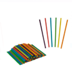 Set 120 de betisoare din lemn pentru activitati senzoriale de tip Montessori, rotunde