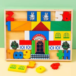 Set 42 cuburi de constructie, 3 ani