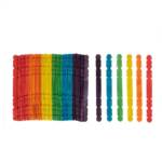 Set 50 de betisoare conectabile pentru activitati senzoriale de tip montessori