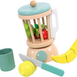 Set blender din lemn cu accesorii pentru copii, 3 ani+ 02