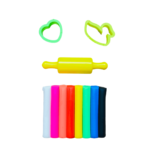 Set Plastilina 8 Culori cu 3 accesorii