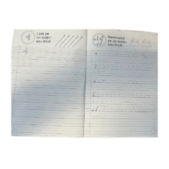 Caiet de scriere, Cifrele si Literele, Prescolari