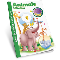 Carte copii, Activitati si Stickere,100 pagini, A4