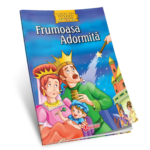 Carte de povesti si colorat,A4, Frumoasa Adormita, 3 ani+