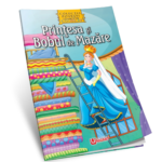 Carte de povesti si colorat,A4, Printesa si Bobul de Mazare, 3 ani+