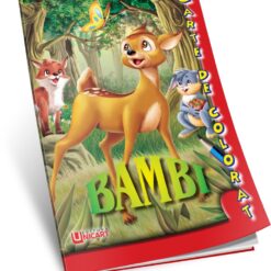 Carte de povesti si de colorat, Bambi, A5