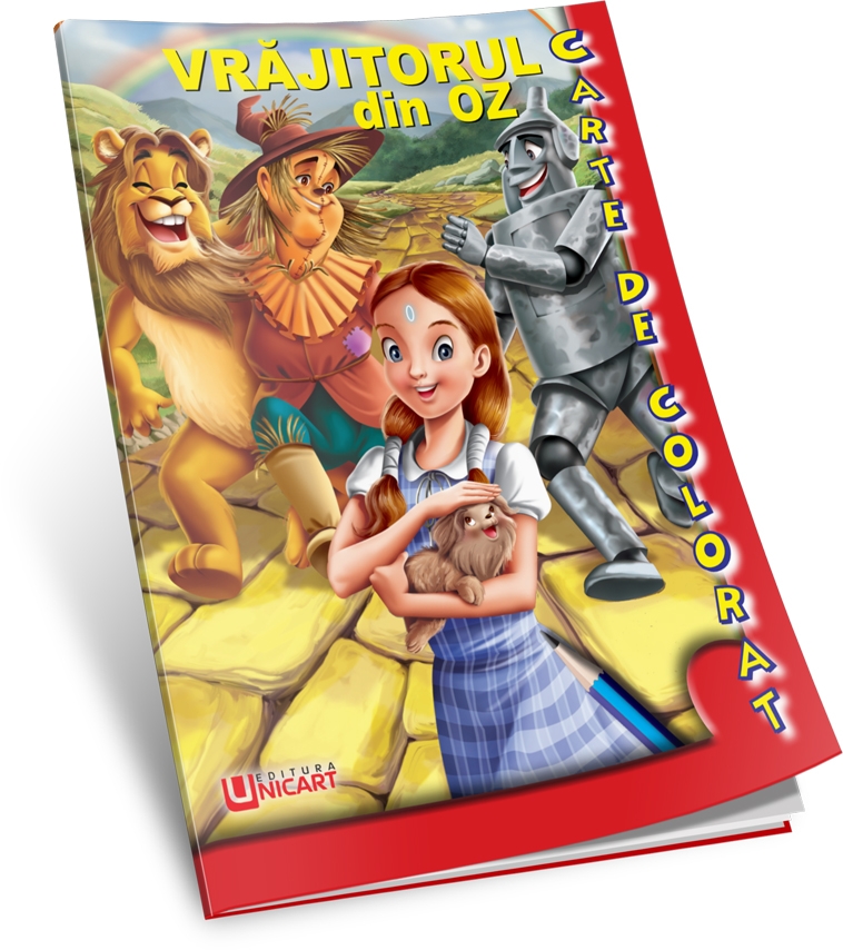 Carte de povesti si de colorat, Vrajitorul din Oz, A5