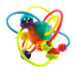 Jucarie de dentitie si motricitate pentru bebelusi, 6 luni+