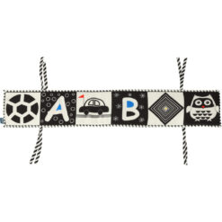 Protectie de patut, Alb-Negru, 1 luna+