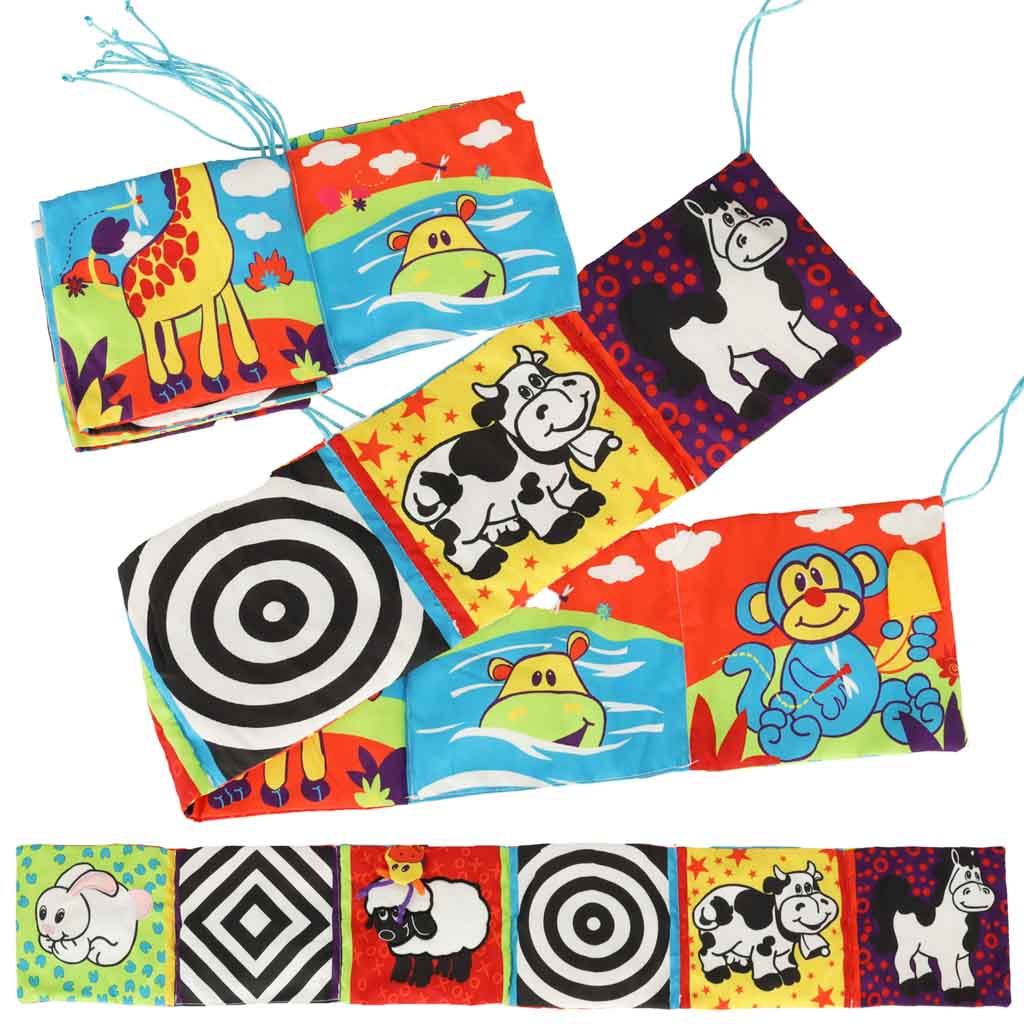 Protectie de patut, Animale, 92 x 15 cm, 1 luna+