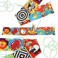 Protectie de patut, Animale, 92 x 15 cm, 1 luna+