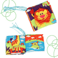 Protectie de patut, Animale, 92 x 15 cm, 1 luna+