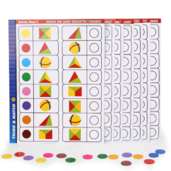 Joc de logica si inteligenta, Gandeste si Potriveste, 4 ani+, Partea 2