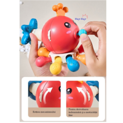 Jucarie Multifuntionala pentru bebelusi, 10 in 1, 18 luni+