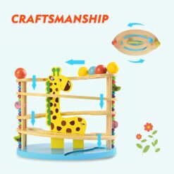 Jucarie de tip Montessori - Circuit cu bile, 3 ani