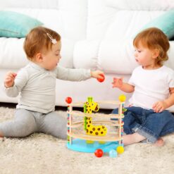 Jucarie de tip Montessori - Circuit cu bile, 3 ani