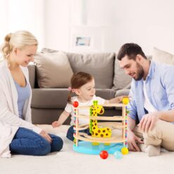 Jucarie de tip Montessori - Circuit cu bile, 3 ani