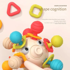 Jucarie interactiva bebelusi - Minge senzoriala, 0 luni+, Peste