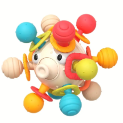 Jucarie interactiva bebelusi - Minge senzoriala, 0 luni+, Peste