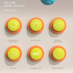 Jucarie interactiva bebelusi - Minge senzoriala, 0 luni+, Peste