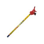 Creion grafit CNX, HB, corp rotund diverse culori si modele, cap figurine gumate