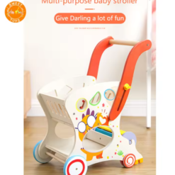 Antepremergator din lemn cu activitati Montessori