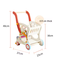 Antepremergator din lemn cu activitati Montessori