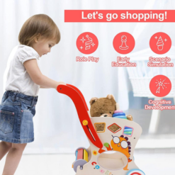 Antepremergator din lemn cu activitati Montessori