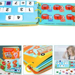 Carte cu stickere reutilizabile, 2 ani+