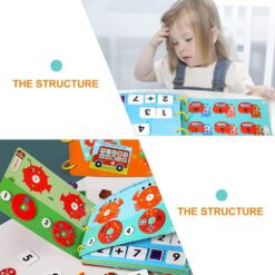 Carte cu stickere reutilizabile, 2 ani+