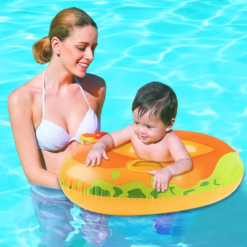 Colac multifunctional cu parasolar si volan, tip barcuta, Dino