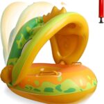 Colac multifunctional cu parasolar tip barcuta, Dino, 6 LUNI-3 ANI