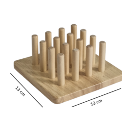 Joc de sortare, potrivire si stivuire forme geometrice, 3 ani