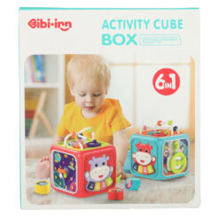 Jucarie interactiva bebe, Cub activitati, 18 luni+